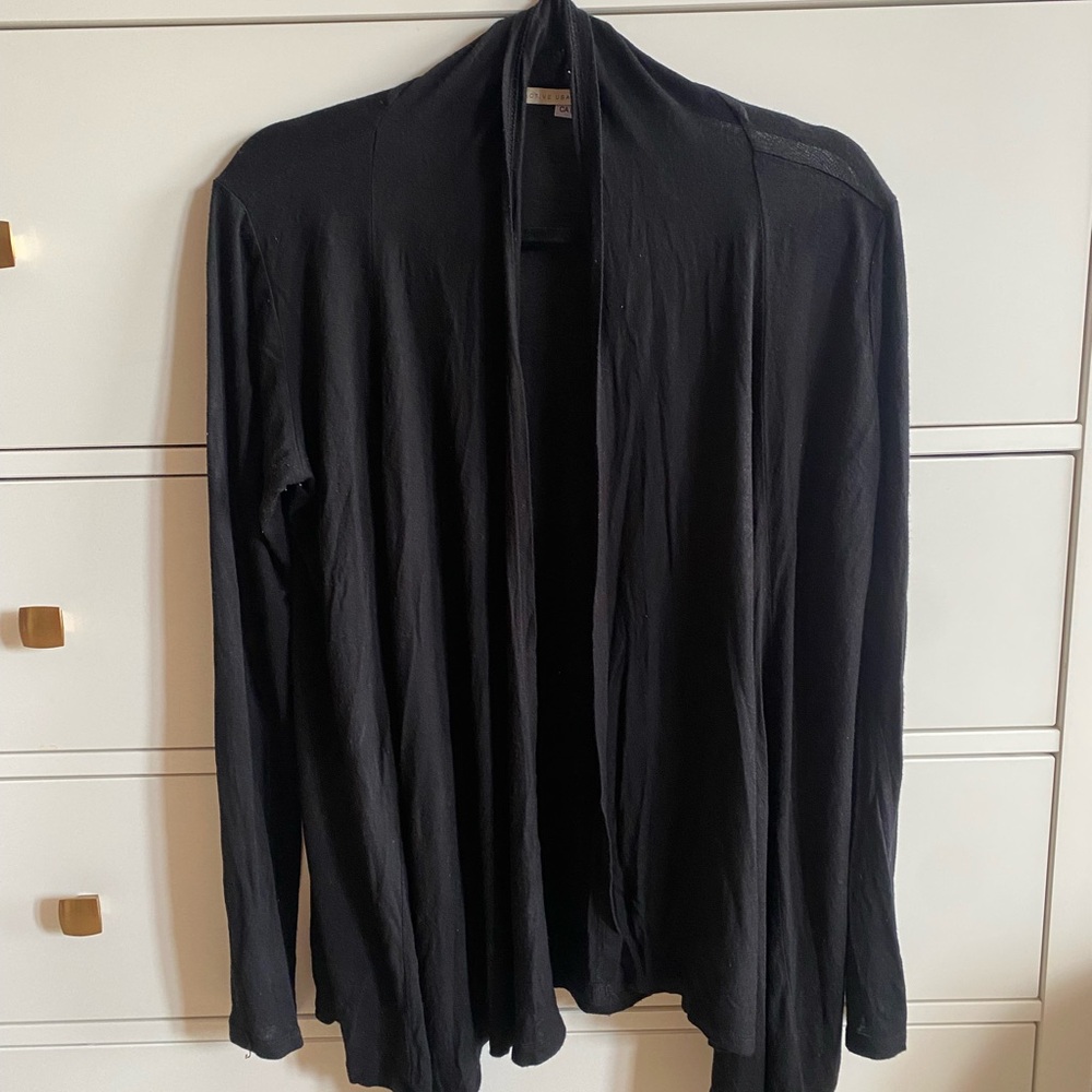 Active USA Black Cardigan